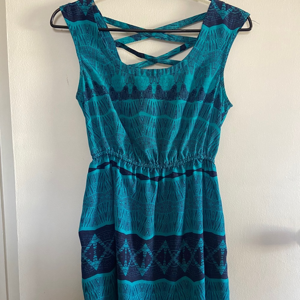 Aztec Print Dress